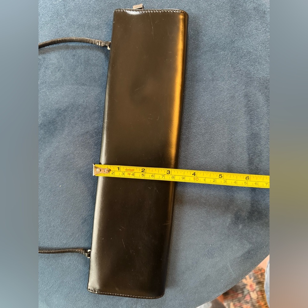 Gucci Black Leather Vintage purse. - Picture 6 of 12